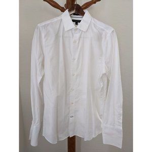 Banana Republic Men's Camden Standard Fit Non-Iron French Cuff Dress Shirt